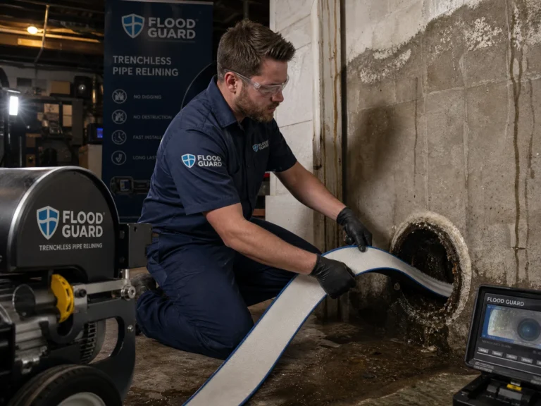 Trenchless drain repair