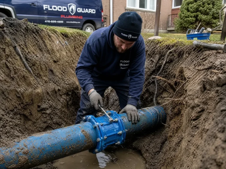 Water main repair