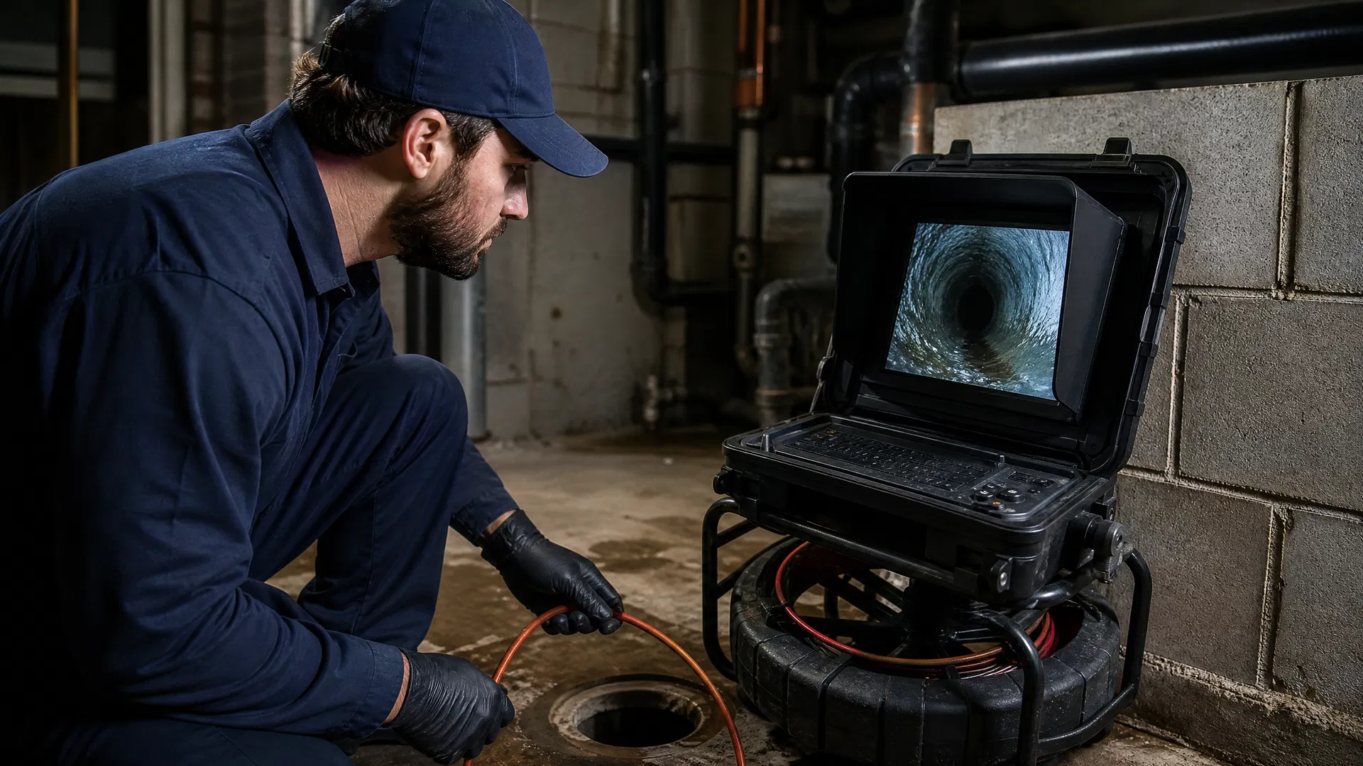 Flood Guard CCTV inspection service